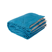Load image into Gallery viewer, Restolex - All season Reversible Comforter Seagull blue (7469361070244)
