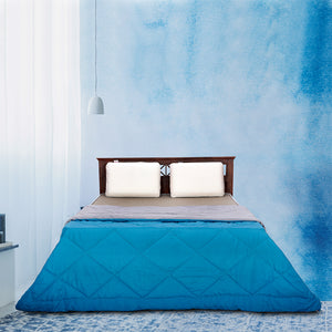 Restolex - All season Reversible Comforter Seagull blue (7469361070244)