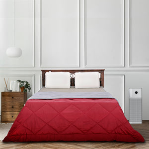 Restolex - All season Reversible Comforter Cherry Red (7469364674724)
