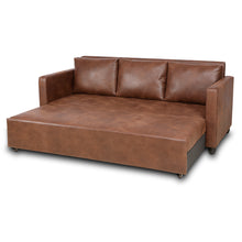 Load image into Gallery viewer, Arbor Brown Sofa Cum Bed (7477364129956)
