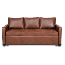 Load image into Gallery viewer, Arbor Brown Sofa Cum Bed (7477364129956)
